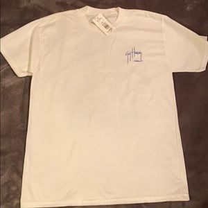 Guy Harvey Boys White Size L T-Shirt New